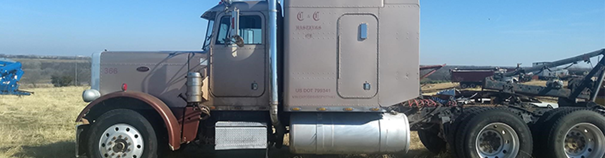 Grey Peterbilt Slide